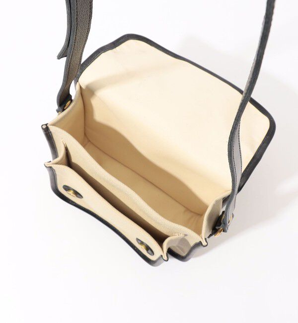 TOMORROWLAND GOODS「GLENROYAL ブライドルレザー&times;キャンバス サッチェルバッグ」|ショルダー・メッセンジャー|