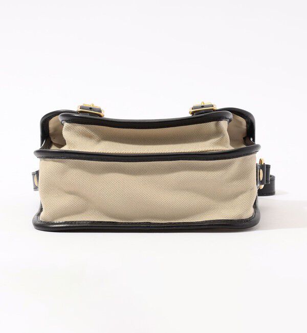 TOMORROWLAND GOODS「GLENROYAL ブライドルレザー&times;キャンバス サッチェルバッグ」|ショルダー・メッセンジャー|