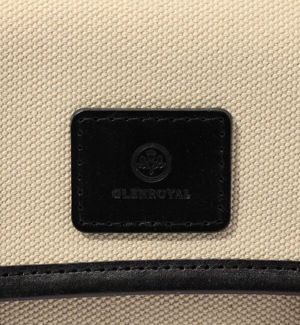 TOMORROWLAND GOODS「GLENROYAL ブライドルレザー&times;キャンバス サッチェルバッグ」|ショルダー・メッセンジャー|