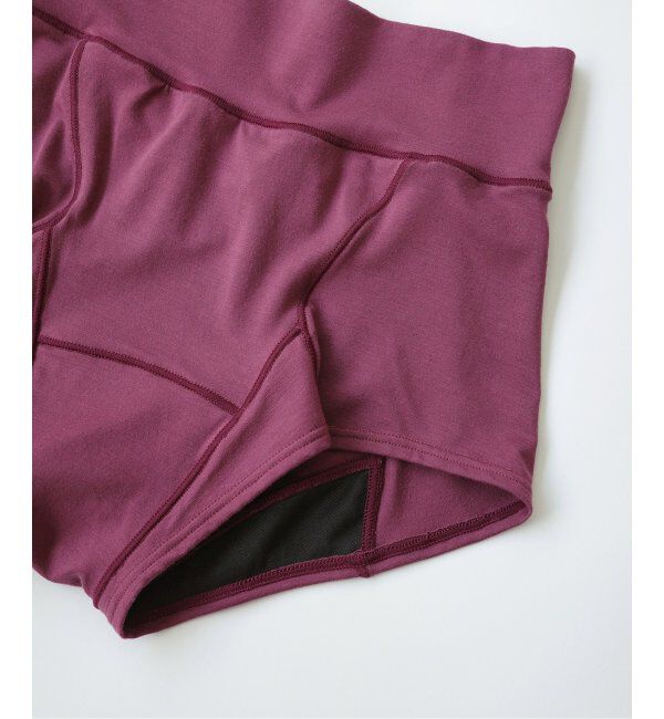 EMILYWEEK「サニタリーボックスショーツ（グレー、ボルドー）」|インナー|