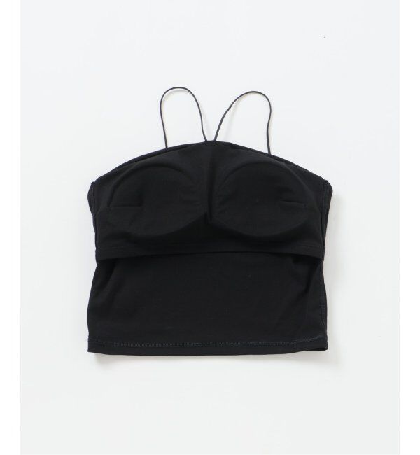 EMILYWEEK「EMILY WEEK&times;FRAMeWORK Vラインクロップドブラキャミソール」|インナー|