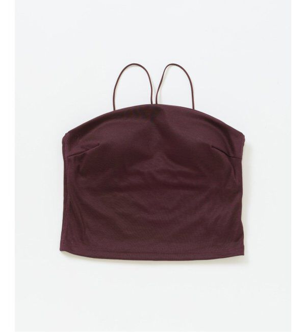 EMILYWEEK「EMILY WEEK&times;FRAMeWORK Vラインクロップドブラキャミソール」|インナー|