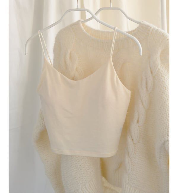EMILYWEEK「《追加5》リヨセルクロップドブラキャミ」|インナー|
