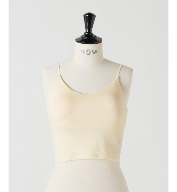 EMILYWEEK「《追加5》リヨセルクロップドブラキャミ」|インナー|ホワイト A