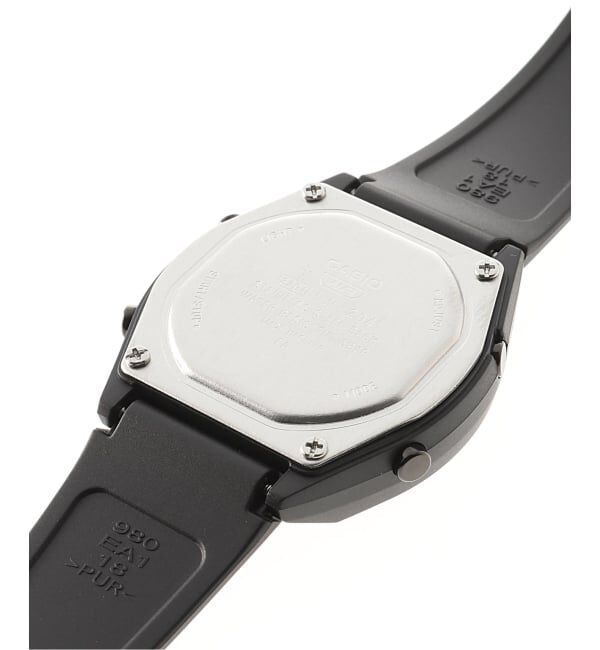 HIROB「Web限定 CASIO LW-204-1BJF Black」|腕時計|