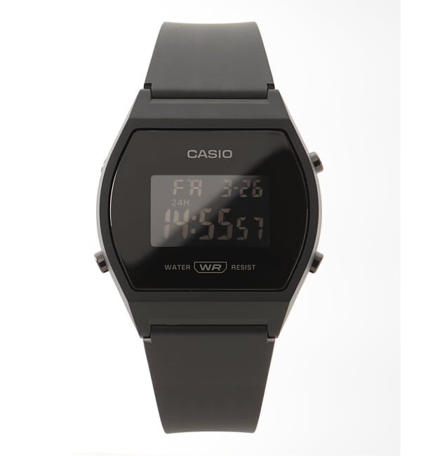 HIROB「Web限定 CASIO LW-204-1BJF Black」|腕時計|