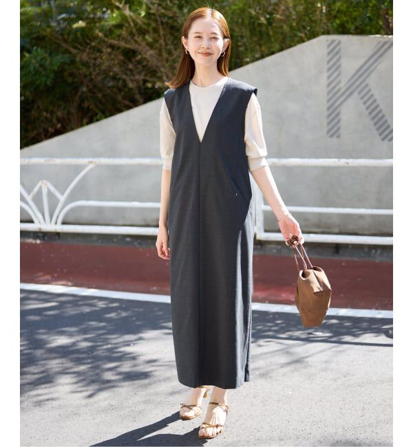 SLOBE IENA「《シリーズあり》コットンキュプラハーフスリーブプルオーバー」|ニット・セーター|