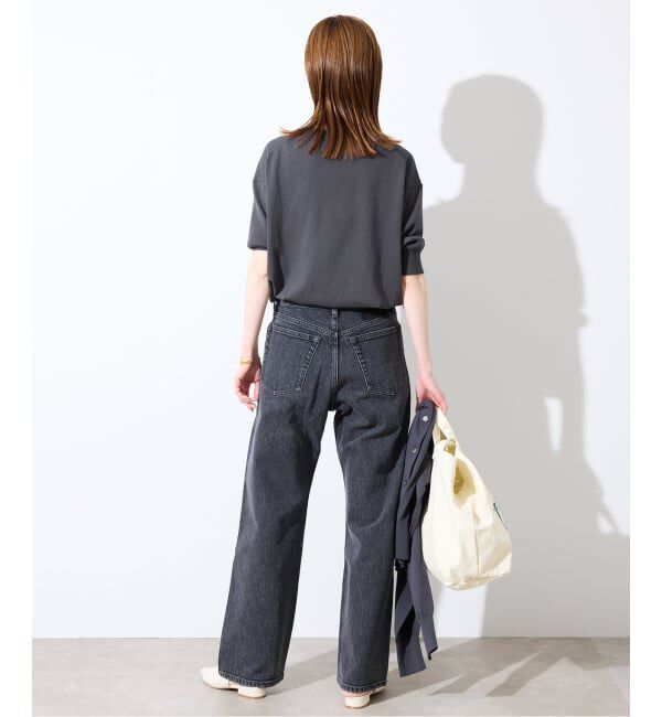 SLOBE IENA「《シリーズあり》コットンキュプラハーフスリーブプルオーバー」|ニット・セーター|