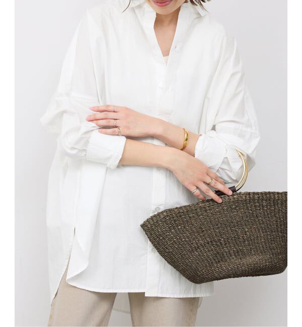 SLOBE IENA「オーバーサイズシャツ」|シャツ・ブラウス|