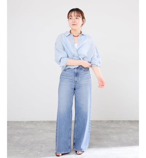 IENA「upper hights/アッパーハイツ 別注 THE RUTH デニムパンツ L8B312202」|デニム|