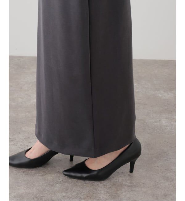 SLOBE IENA「ライトダンボールタックイージースカート」|スカート|