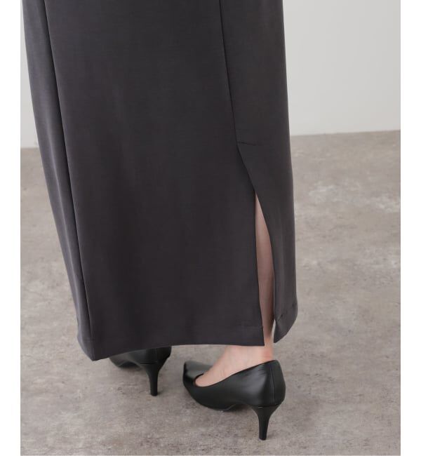 SLOBE IENA「ライトダンボールタックイージースカート」|スカート|