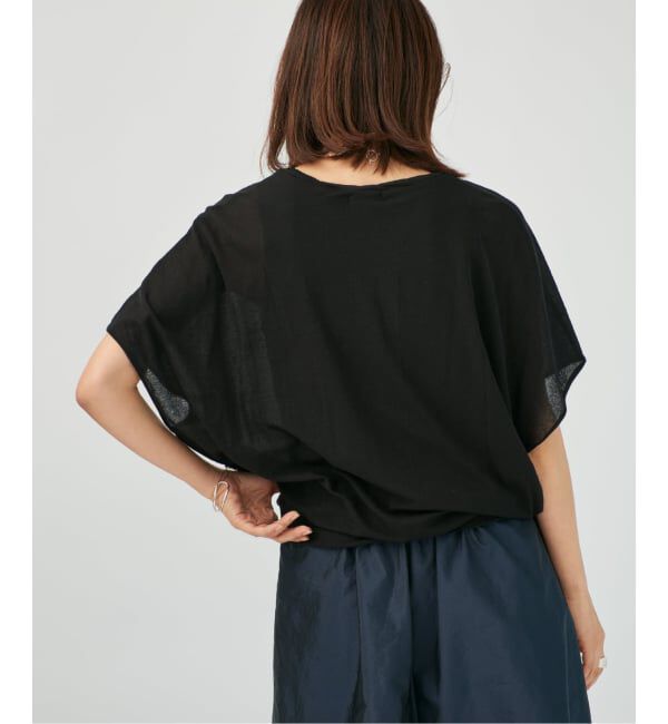 VERMEIL par iena「《予約》シアーフライスレーヤードトップス」|Tシャツ・カットソー|