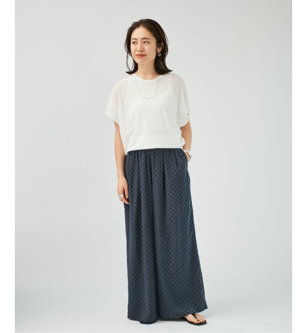 VERMEIL par iena「《予約》シアーフライスレーヤードトップス」|Tシャツ・カットソー|