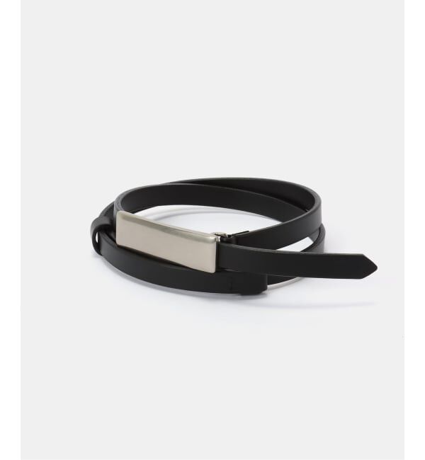 VERMEIL par iena「MAISON CANAU メゾンカナウ Belt MCLB5B01」|ベルト|ブラック