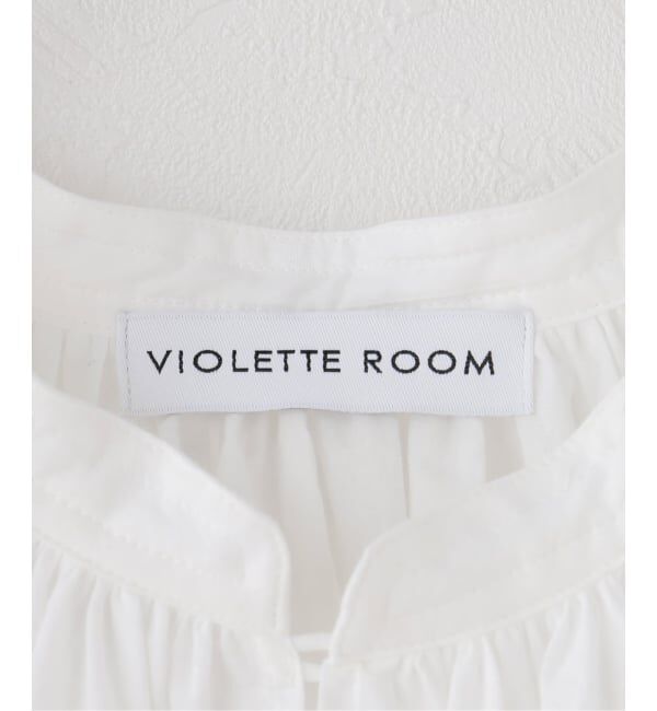 IENA LA BOUCLE「VIOLETTE ROOM バイオレットルーム vintage remake ブラウス VR251135」|シャツ・ブラウス|