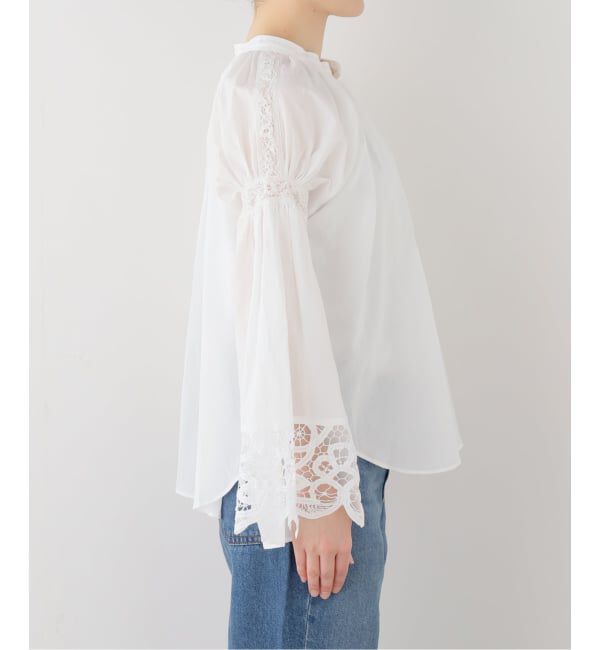 IENA LA BOUCLE「VIOLETTE ROOM バイオレットルーム vintage remake ブラウス VR251135」|シャツ・ブラウス|