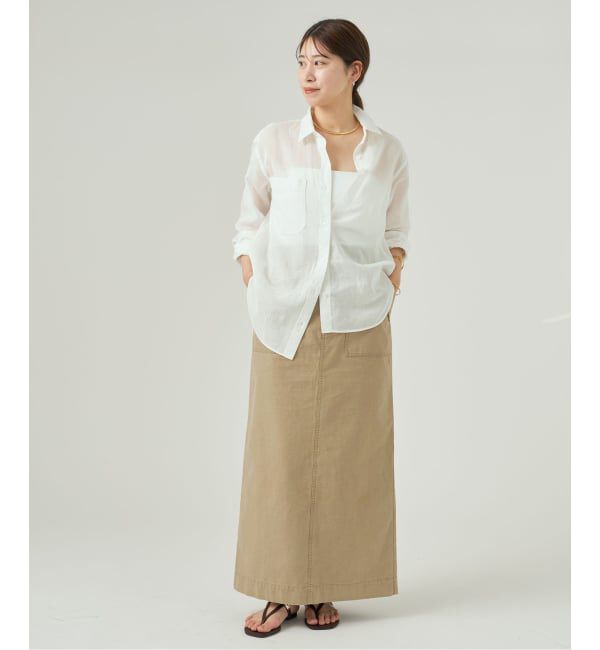 VERMEIL par iena「《予約》upper hights アッパーハイツ THE SANDY 144A34302」|スカート|