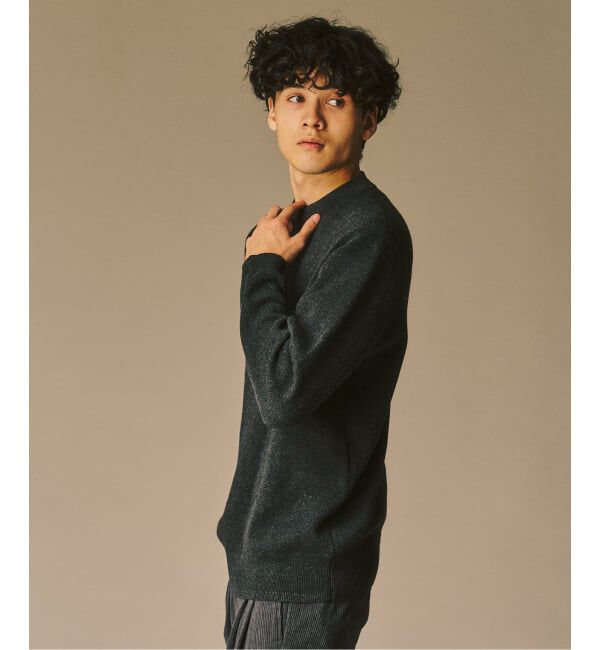 417 EDIFICE「コットンカシミヤ スムース クルーニット」|ニット・セーター|