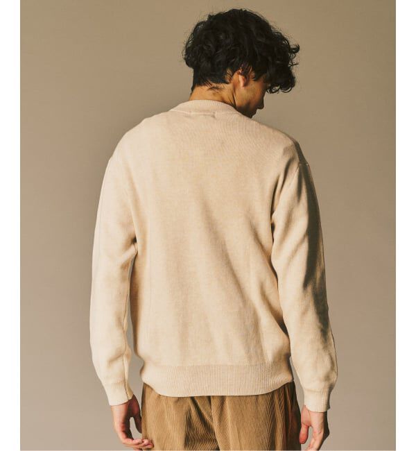 417 EDIFICE「コットンカシミヤ スムース クルーニット」|ニット・セーター|