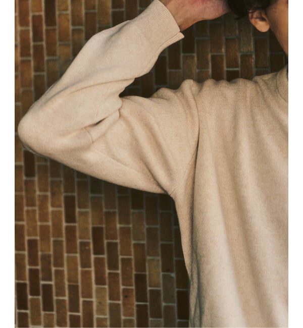 417 EDIFICE「コットンカシミヤ スムース クルーニット」|ニット・セーター|