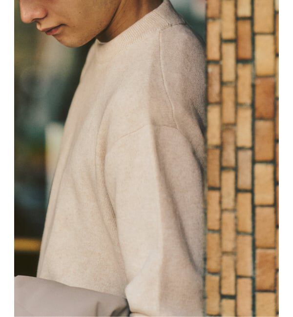 417 EDIFICE「コットンカシミヤ スムース クルーニット」|ニット・セーター|