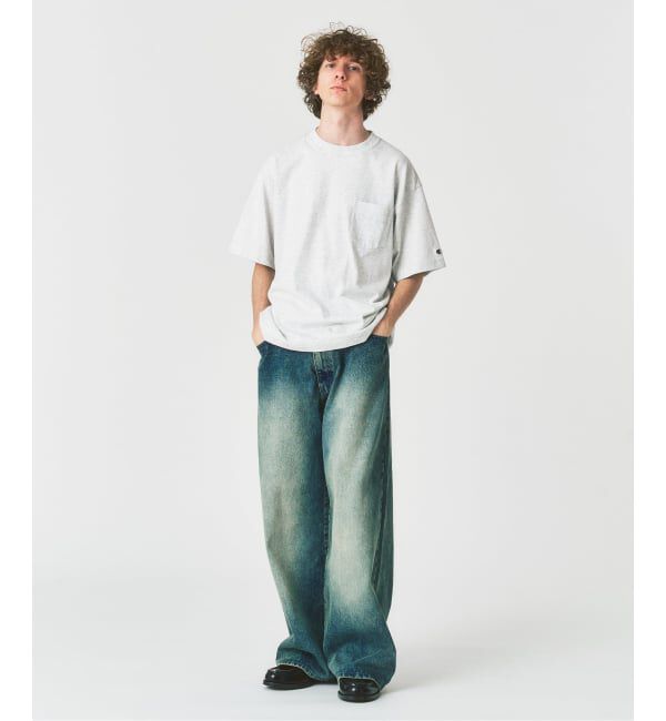 417 EDIFICE「CHAMPION / チャンピオン 417別注 Bleach Wash Pocket Tシャツ」|Tシャツ・カットソー|