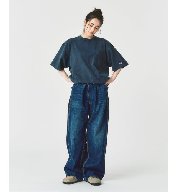 417 EDIFICE「CHAMPION / チャンピオン 417別注 Bleach Wash Pocket Tシャツ」|Tシャツ・カットソー|