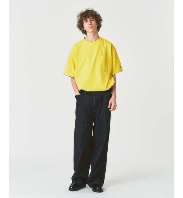 417 EDIFICE「CHAMPION / チャンピオン 417別注 Bleach Wash Pocket Tシャツ」|Tシャツ・カットソー|