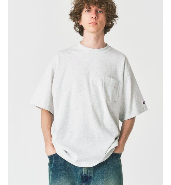 417 EDIFICE「CHAMPION / チャンピオン 417別注 Bleach Wash Pocket Tシャツ」|Tシャツ・カットソー|