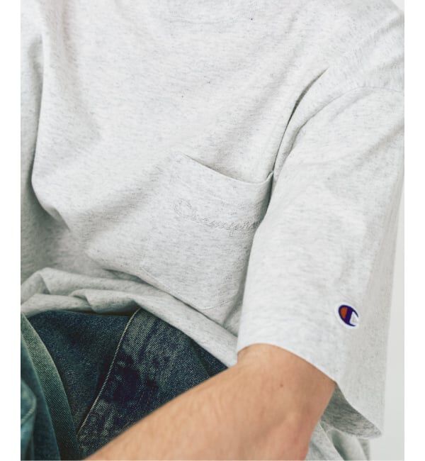 417 EDIFICE「CHAMPION / チャンピオン 417別注 Bleach Wash Pocket Tシャツ」|Tシャツ・カットソー|