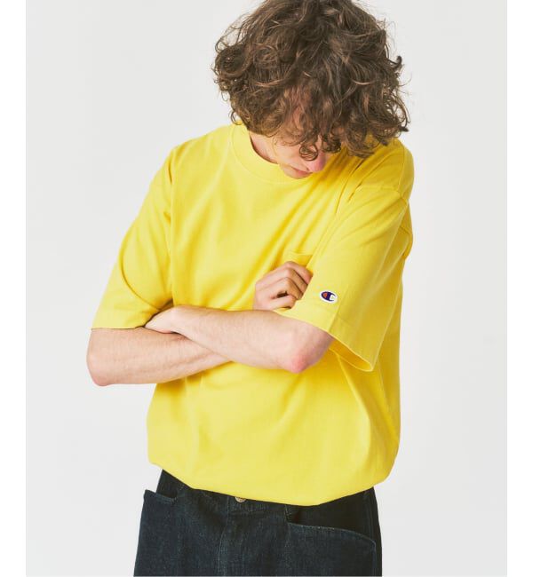 417 EDIFICE「CHAMPION / チャンピオン 417別注 Bleach Wash Pocket Tシャツ」|Tシャツ・カットソー|