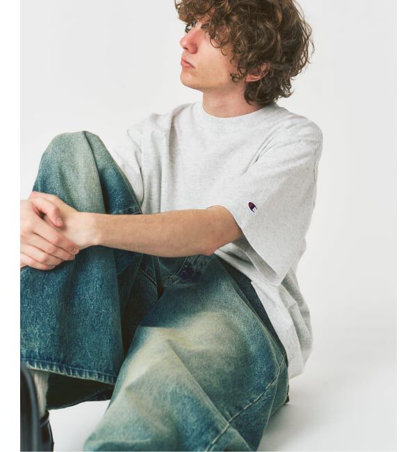417 EDIFICE「CHAMPION / チャンピオン 417別注 Bleach Wash Pocket Tシャツ」|Tシャツ・カットソー|