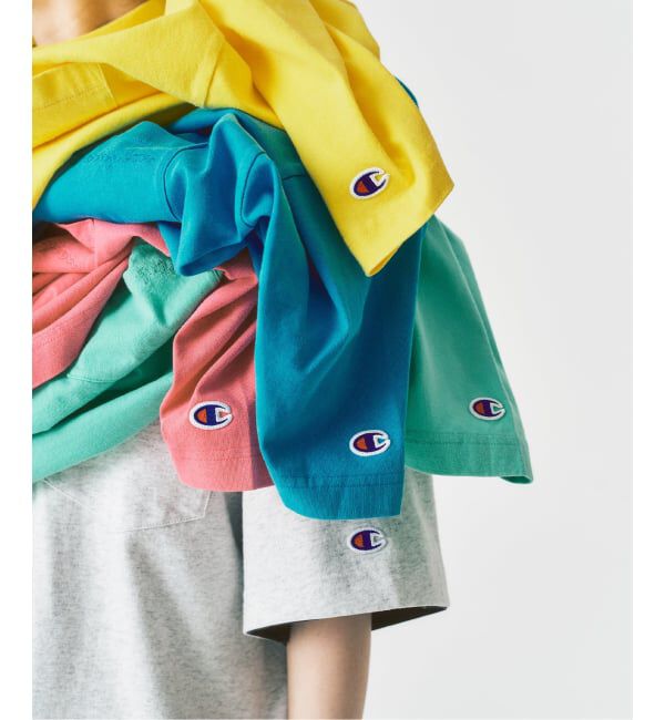 417 EDIFICE「CHAMPION / チャンピオン 417別注 Bleach Wash Pocket Tシャツ」|Tシャツ・カットソー|