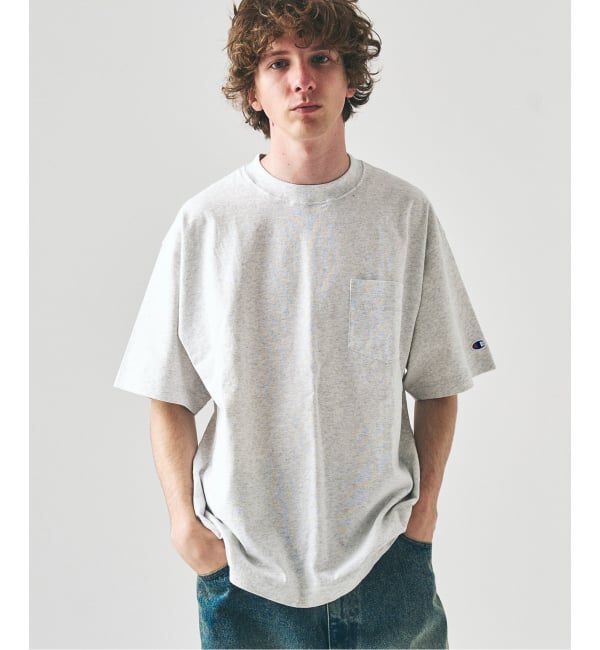417 EDIFICE「CHAMPION / チャンピオン 417別注 Bleach Wash Pocket Tシャツ」|Tシャツ・カットソー|