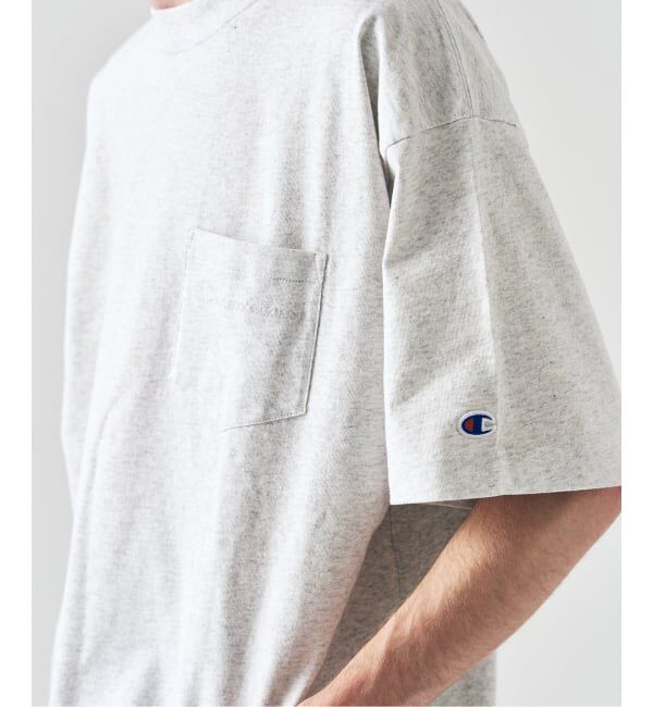 417 EDIFICE「CHAMPION / チャンピオン 417別注 Bleach Wash Pocket Tシャツ」|Tシャツ・カットソー|
