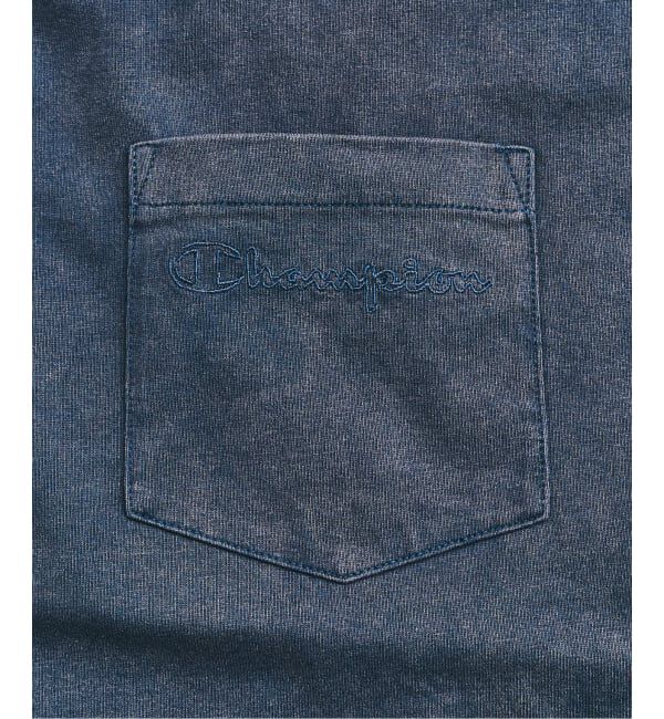 417 EDIFICE「CHAMPION / チャンピオン 417別注 Bleach Wash Pocket Tシャツ」|Tシャツ・カットソー|