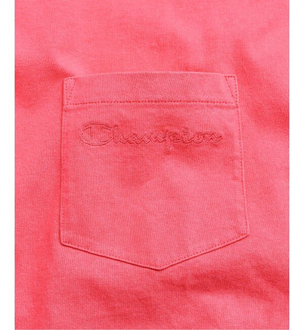 417 EDIFICE「CHAMPION / チャンピオン 417別注 Bleach Wash Pocket Tシャツ」|Tシャツ・カットソー|