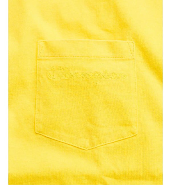 417 EDIFICE「CHAMPION / チャンピオン 417別注 Bleach Wash Pocket Tシャツ」|Tシャツ・カットソー|