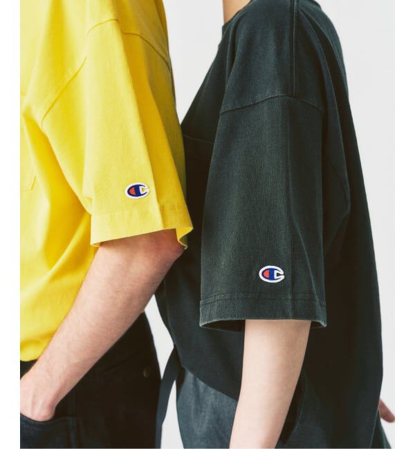 417 EDIFICE「CHAMPION / チャンピオン 417別注 Bleach Wash Pocket Tシャツ」|Tシャツ・カットソー|