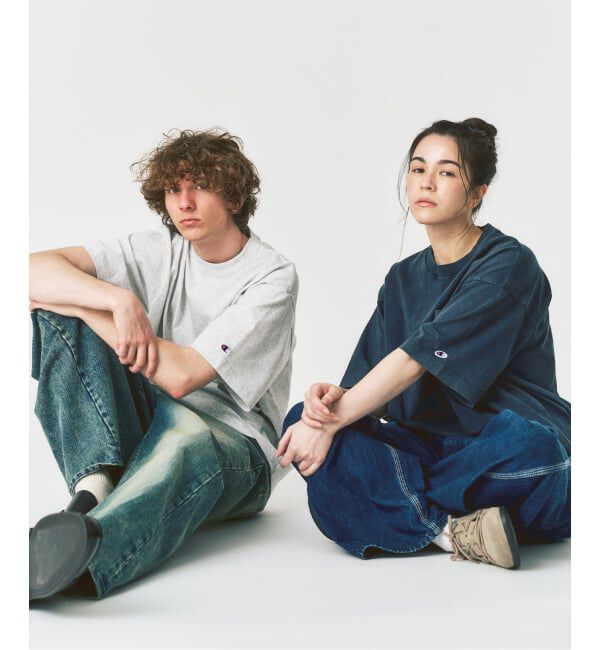 417 EDIFICE「CHAMPION / チャンピオン 417別注 Bleach Wash Pocket Tシャツ」|Tシャツ・カットソー|