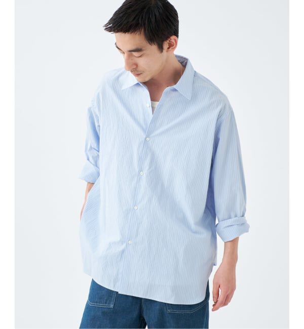 EDIFICE「ETS.MATERIAUX(マテリオ) フレンチ ワーク シャツ」|シャツ・ブラウス|