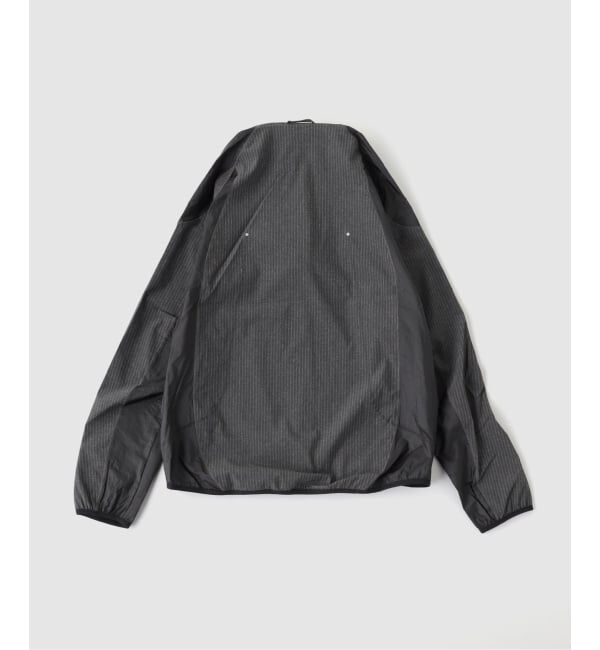 PULP「ROA / ロア NUMB PINSTRIPED HOODED WIND JACKET」|ブルゾン・スタジャン|