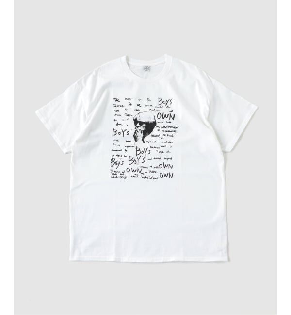 EDIFICE「The DUFFER N NEPHEWS(ザ・ダファー・アンド・ネフューズ) BOYS OWN Tシャツ」|Tシャツ・カットソー|ホワイト