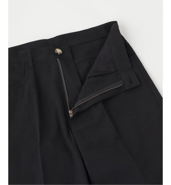 EDIFICE「la favola (ラ ファ―ボラ) 別注 Seersucker 5pk Buggy パンツ」|スラックス|