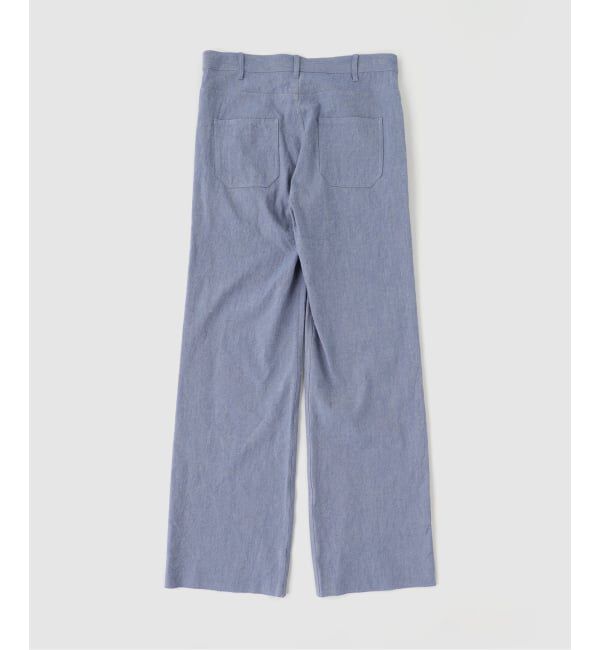 EDIFICE「la favola (ラ ファ―ボラ)  別注 Twilled Linen 5pk Buggy パンツ」|スラックス|