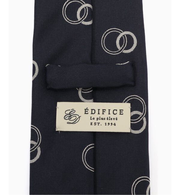 EDIFICE「AX Fossati サークルパターンタイ」|ネクタイ・蝶ネクタイ|