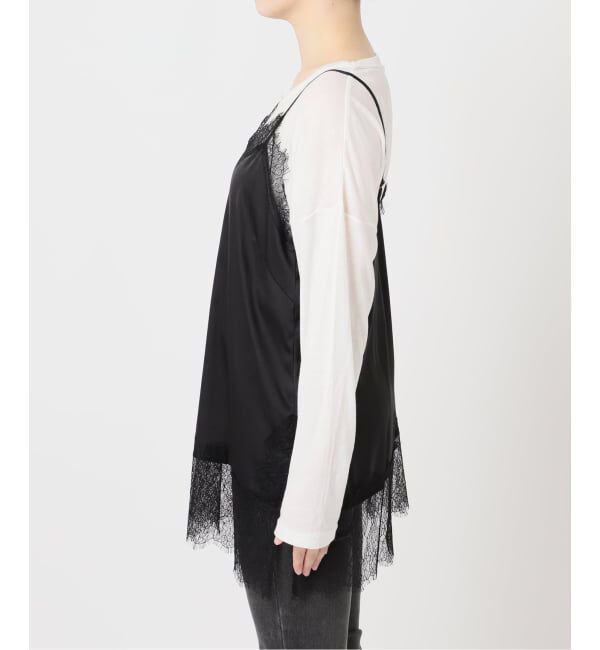 JOURNAL STANDARD relume「《追加》サテンレースキャミチュニック」|キャミソール|