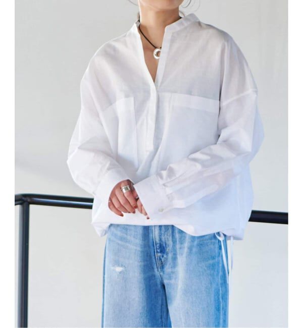 JOURNAL STANDARD「《追加》ハードマンズリネンコットンスキッパーシャツ」|シャツ・ブラウス|