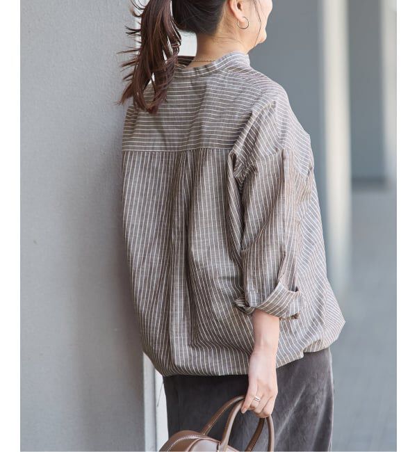 JOURNAL STANDARD「《追加》ハードマンズリネンコットンスキッパーシャツ」|シャツ・ブラウス|